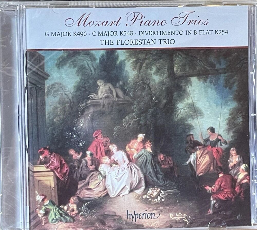 Mozart Piano Trios Vol 2 The Florestan Trio Hyperion CD K496 K548 K254 Classical
